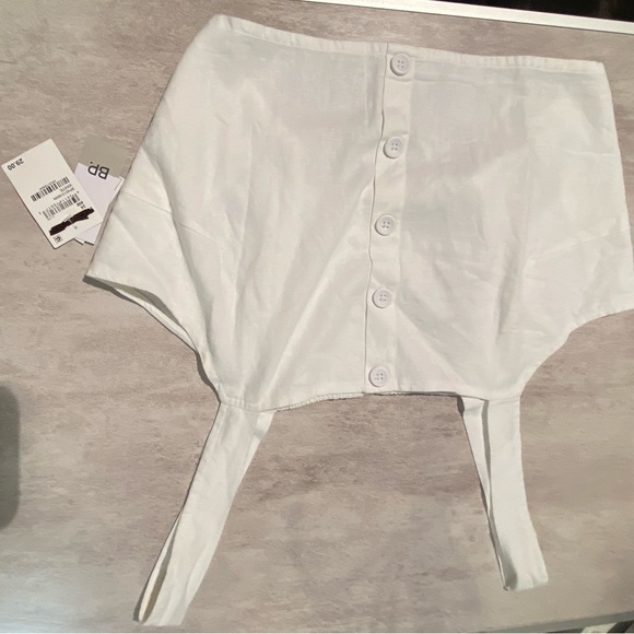 Linen blend Top - Picture 6 of 8